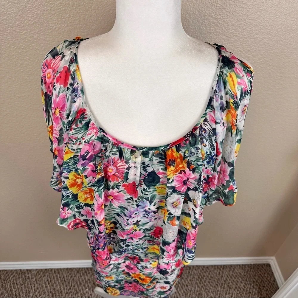 YUMI KIM WILDFLOWER SILK MINI DRESS - Picture 5 of 7